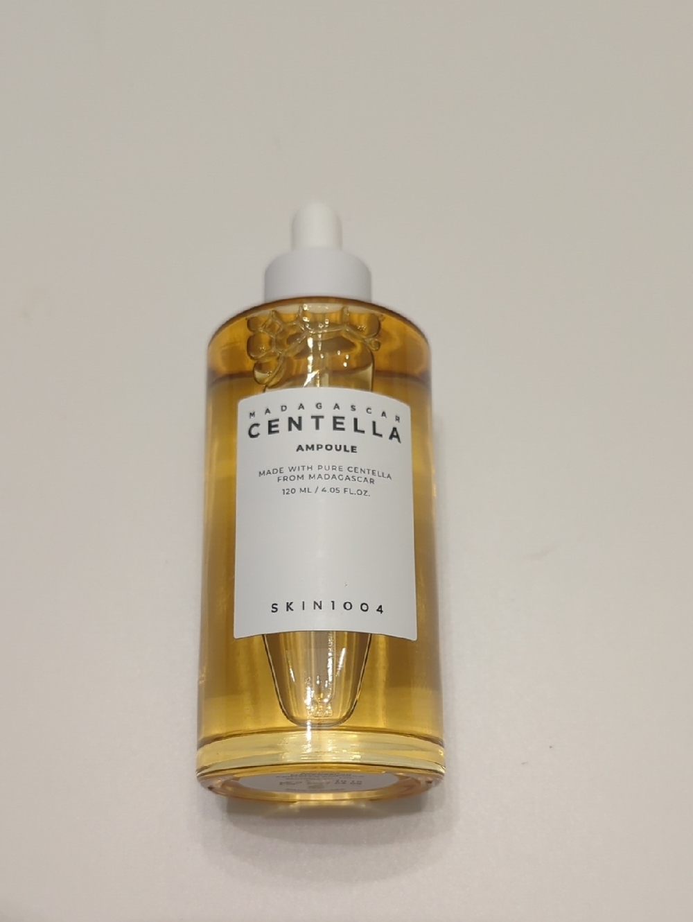 Skin1004 Madagascar Centella Ampoule - Golden Serum Bottle 120 Ml/ 4.05 Fl Oz